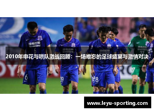 2010年申花与哄队激战回顾：一场难忘的足球盛宴与激情对决